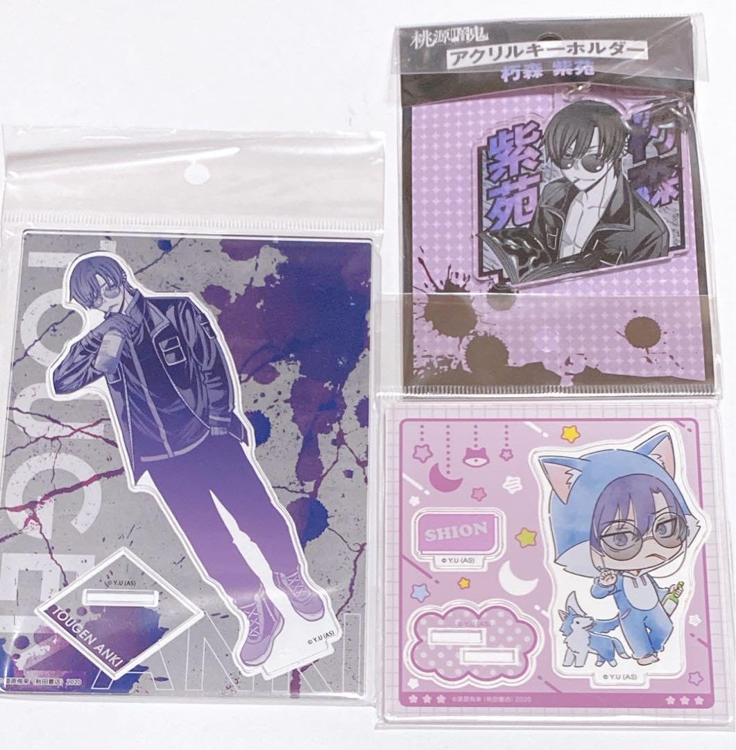 Amazon.co.jp: 桃源暗鬼 朽森紫苑 アクリルスタンド アクリル