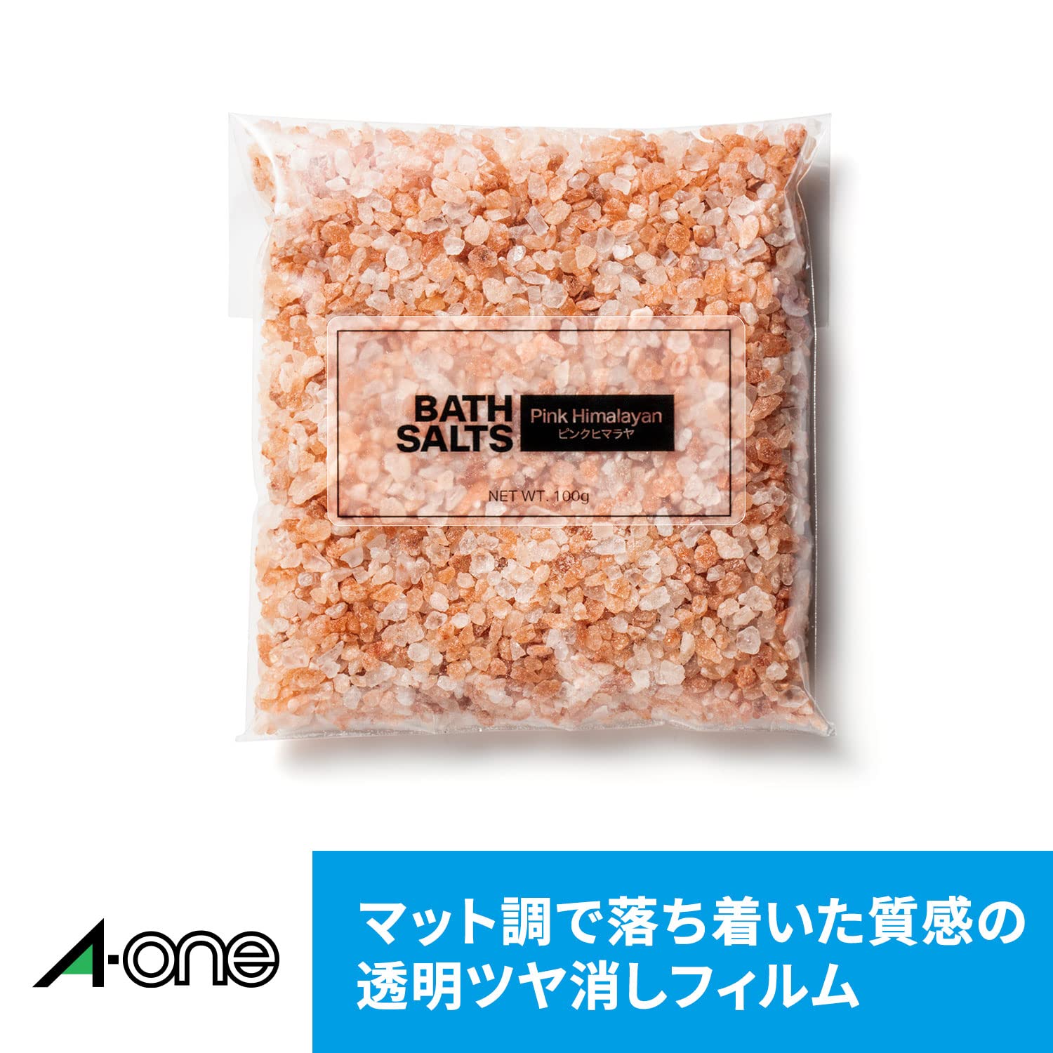 Amazon | エーワン ラベルシール 光沢フィルム 透明 A4 ノーカット 30