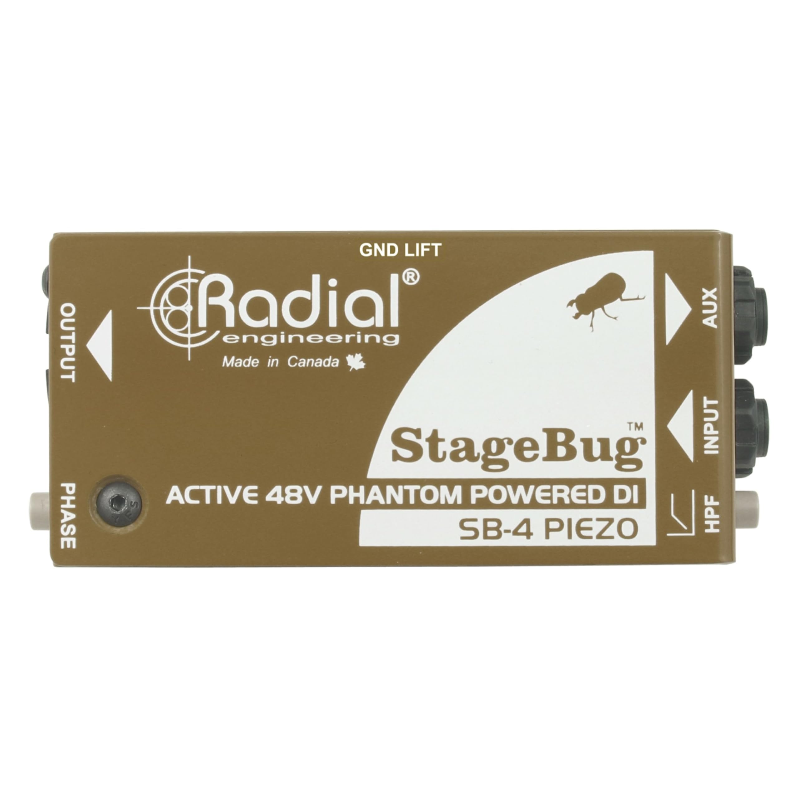 Amazon.com: Radial StageBug SB-4 1-channel Active Instrument
