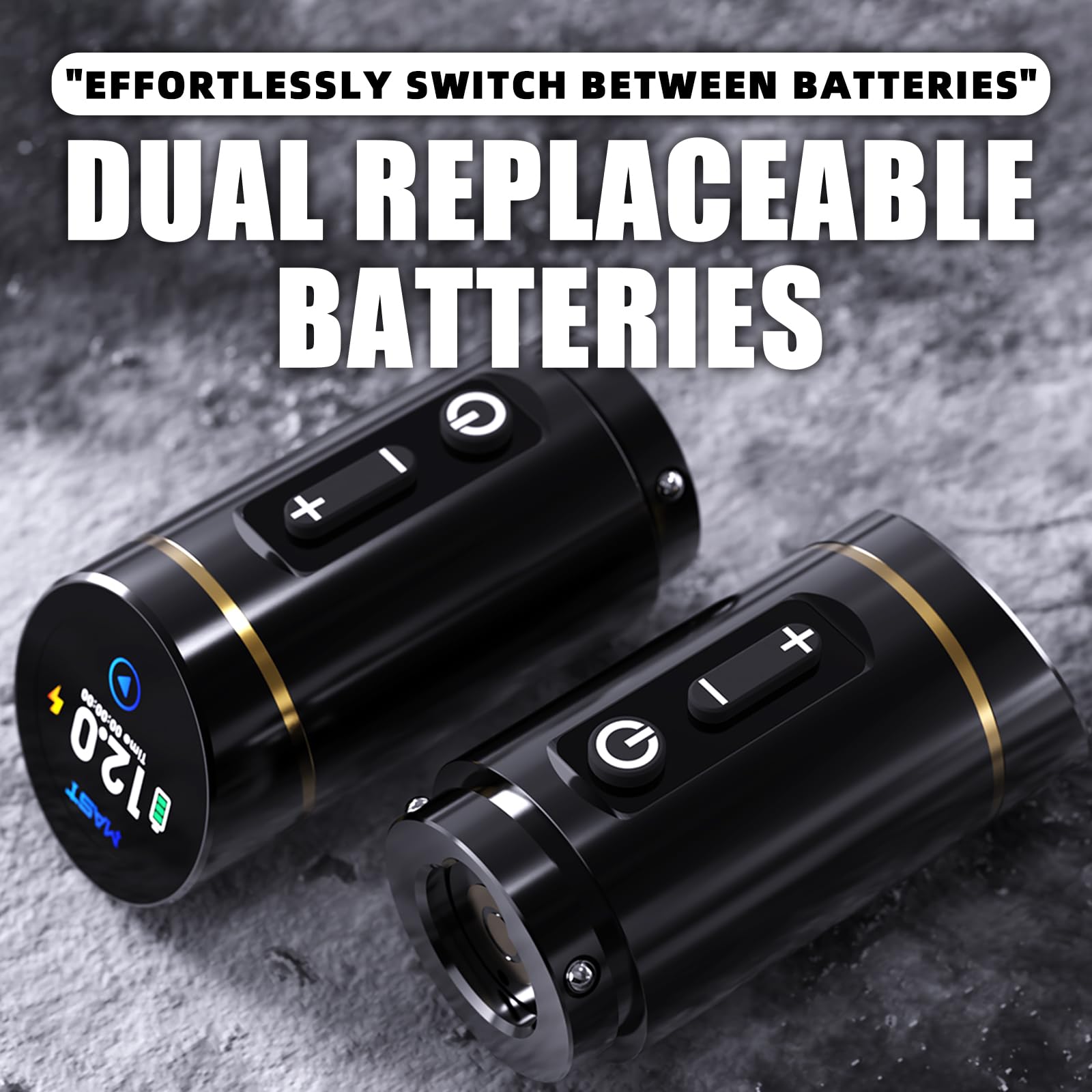 Amazon.com: Mast Flip3 Tattoo Gun Kit Wireless Machine 7 Strokes