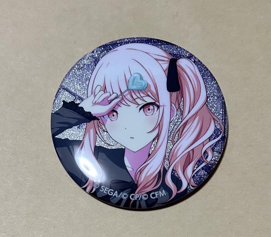 暁山瑞希 グリッター缶バッジ グリ缶 36b ワールドリンク WL 10個