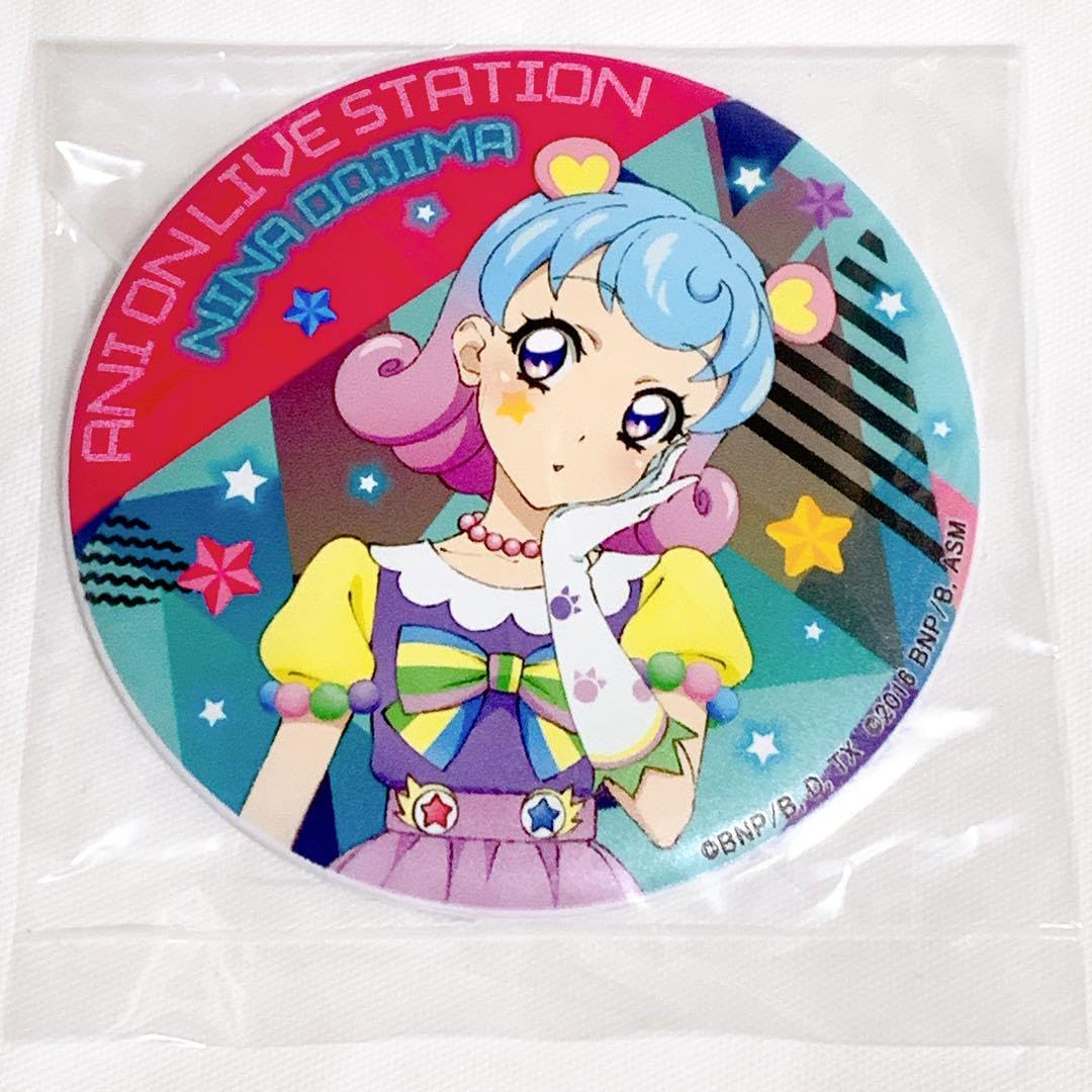 Amazon.co.jp: 堂島ニーナ アイカツ アニON カフェ マグネット 缶