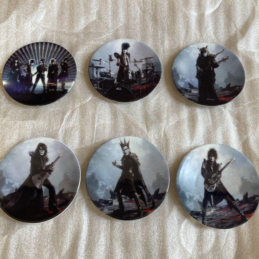 Amazon | 聖飢魔Ⅱ 35th記念ご尊影美濃焼小皿6枚セット | ノーブランド