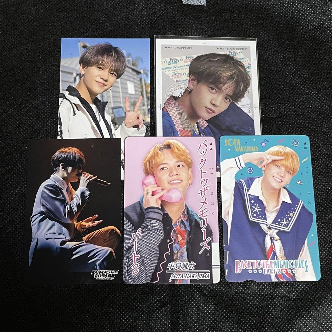 Amazon.co.jp: fantastics 中島颯太 トレカ 5枚セット : おもちゃ