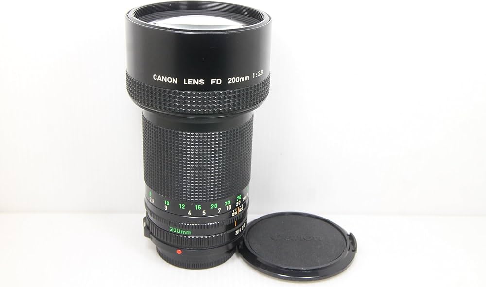 Amazon.co.jp: Canon MFレンズ NewFD 200mm F2.8 : 家電＆カメラ