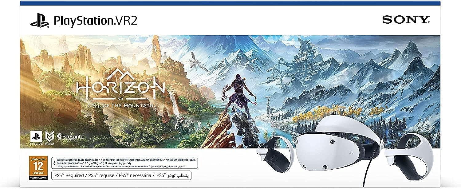 Sony CFI-ZVR1WX 2023 PlayStation Virtual Reality VR2 bundle