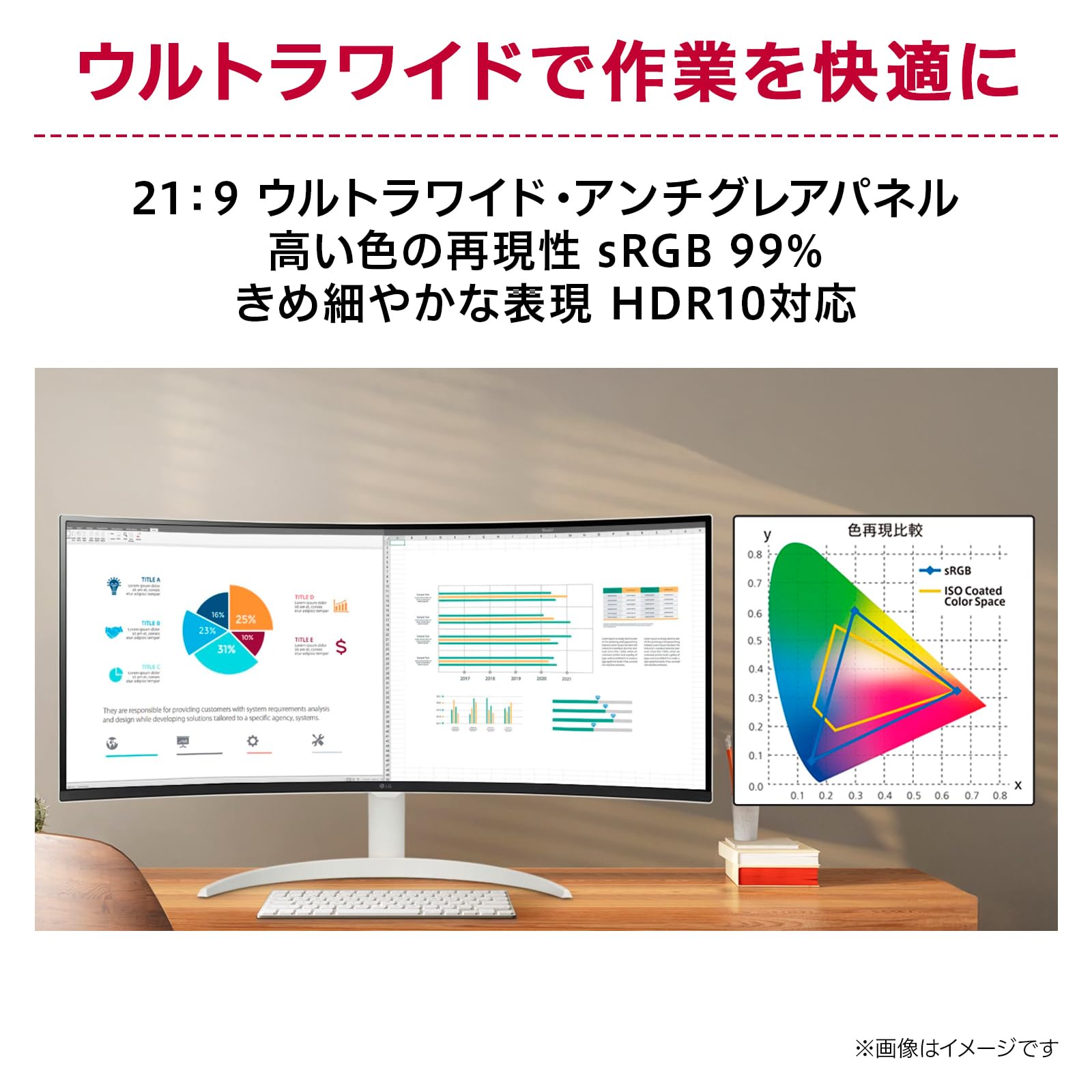 Amazon.co.jp: LG Monitor モニター ディスプレイ 34SR63QA-W 34インチ