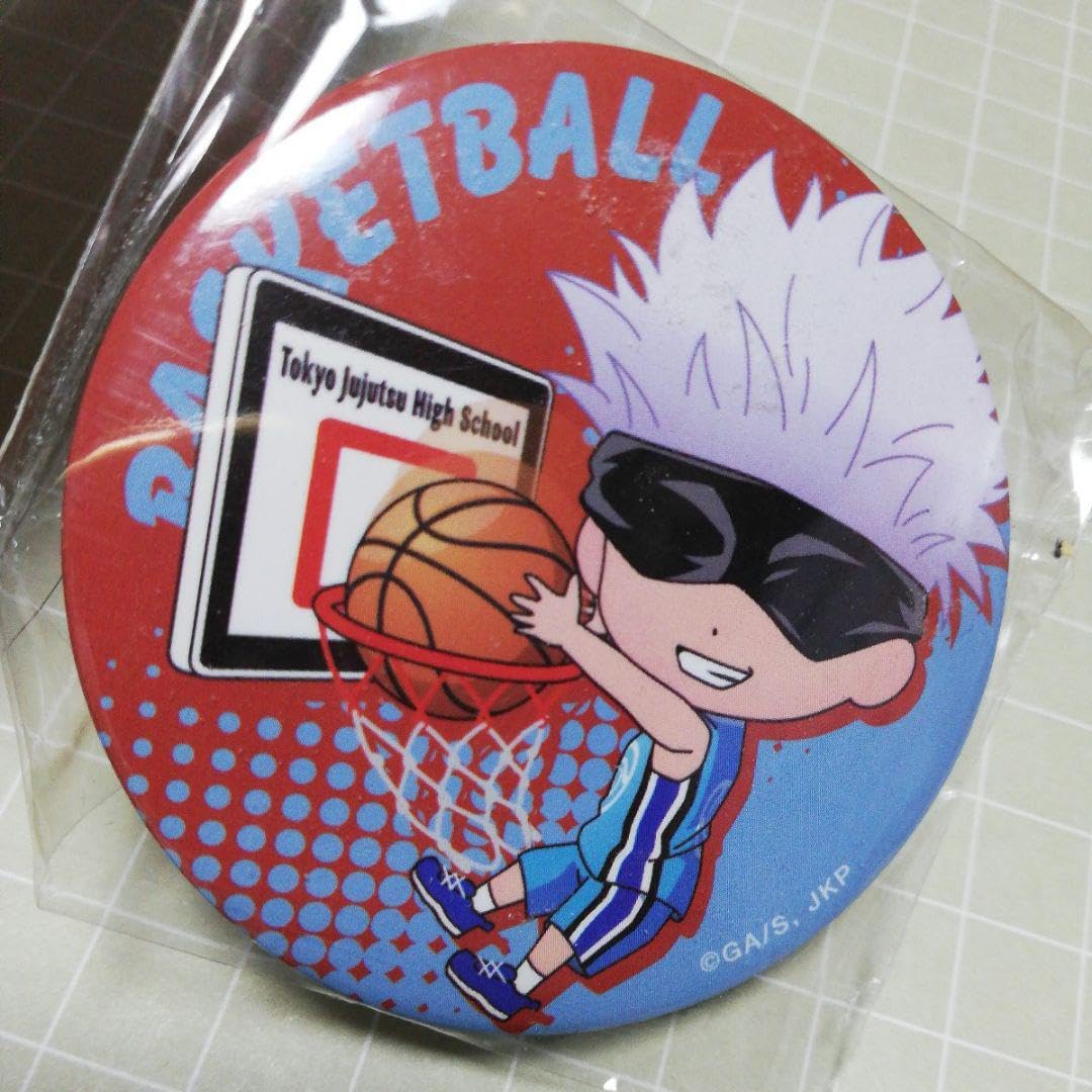 Amazon | 呪術廻戦 部活シリーズ 缶バッジ 【五条 悟】 キャラクター