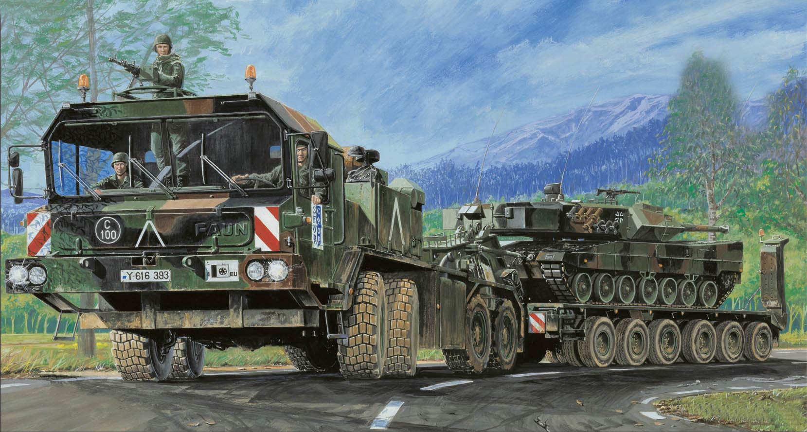 Amazon.com: Trumpeter 1/35 German Faun Elefant SLT56 Tank