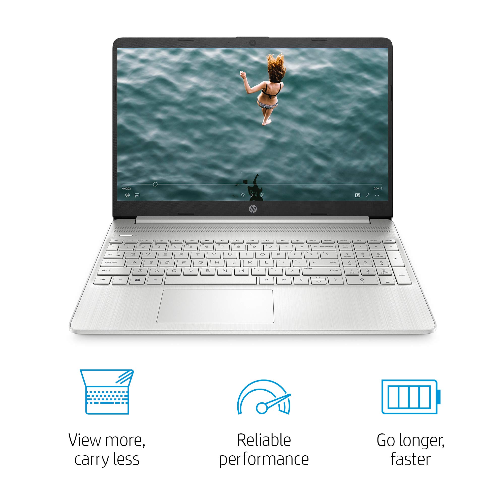Amazon | HP 15インチ HDノートパソコン 8GB RAM 256GB SSD Windows 10