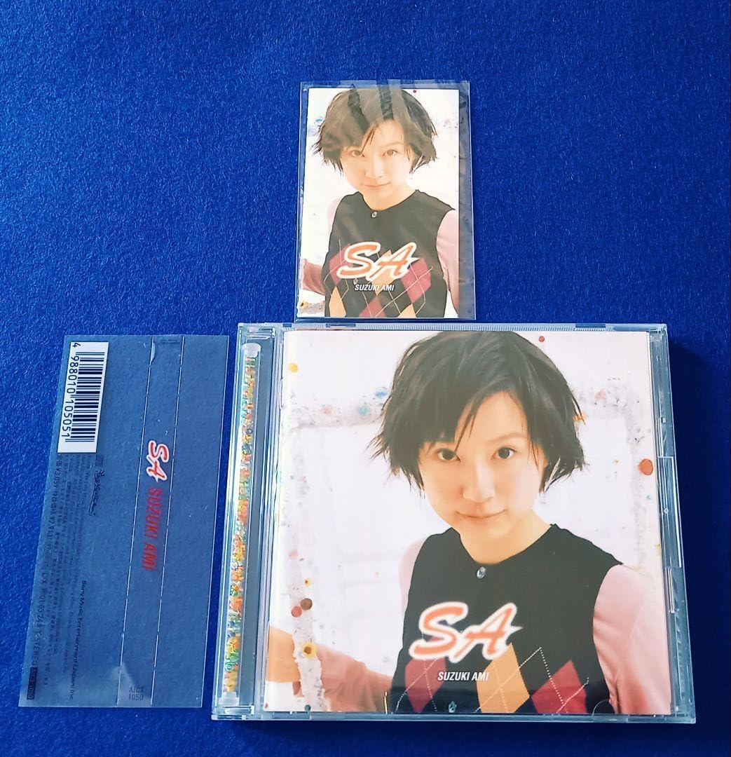 Amazon.co.jp: 帯付!! 鈴木あみ SA 初回限定盤 ビーズ付き メッセージ