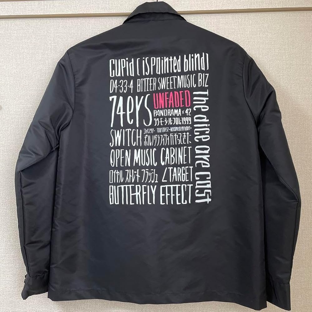 Amazon.co.jp: ポルノグラフィティ コーチジャケット 16th ライヴ