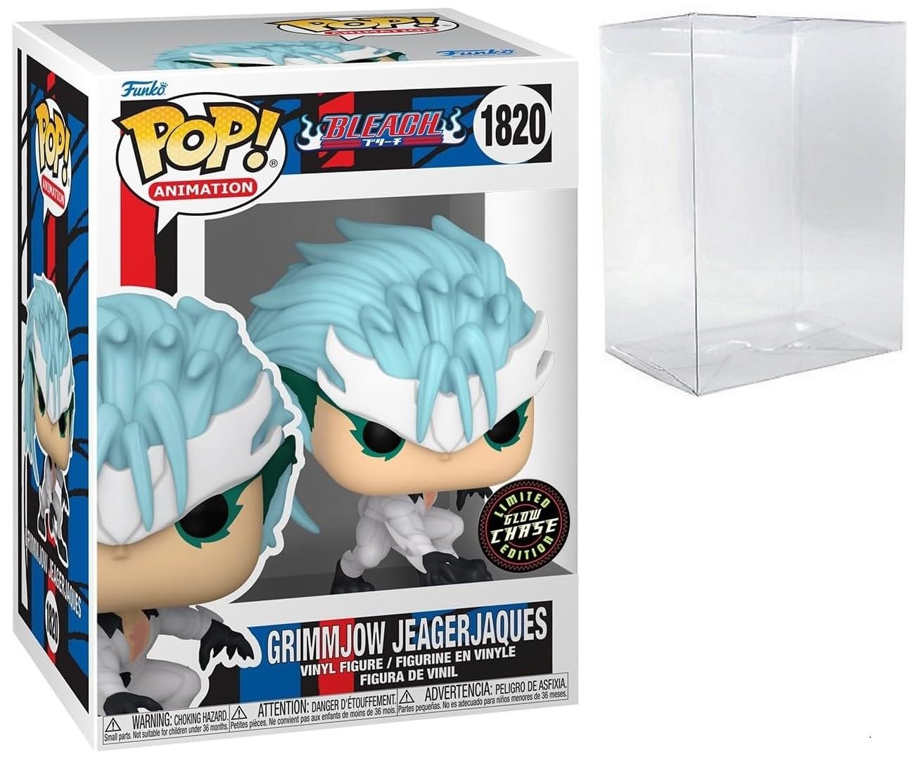 Amazon.com: POP Anime: Bleach - Grimmjow Jeagerjaques (Glow-in-The