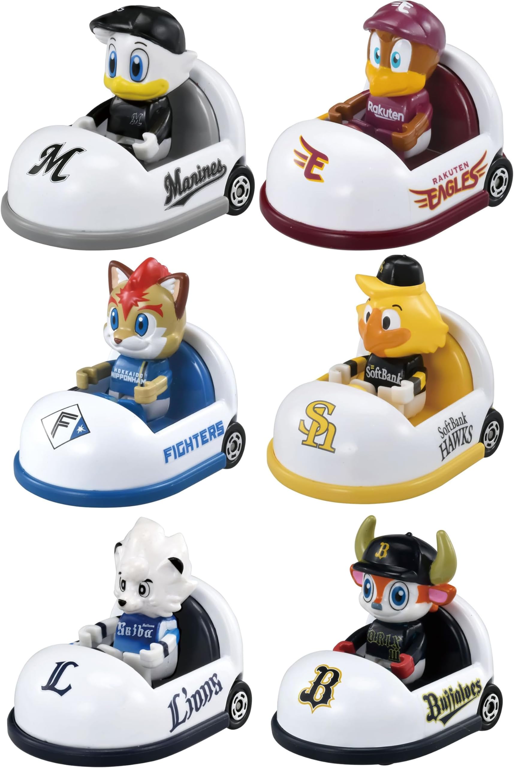 Amazon | 【パ・リーグ6点セット】プロ野球トミカ2025 | 野球