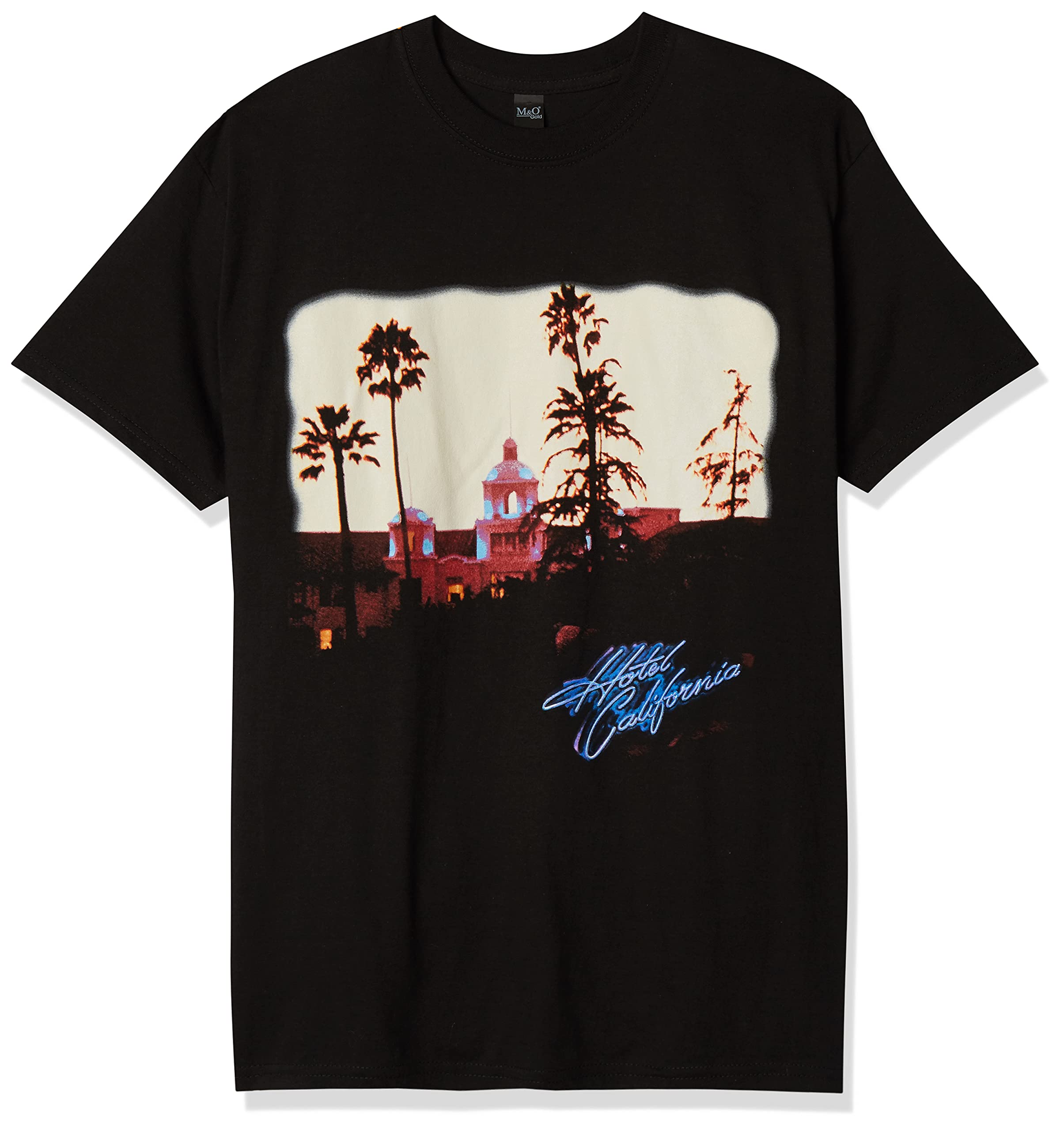 Amazon | FEA メンズ イーグルス ホテル カリフォルニア 半袖Tシャツ