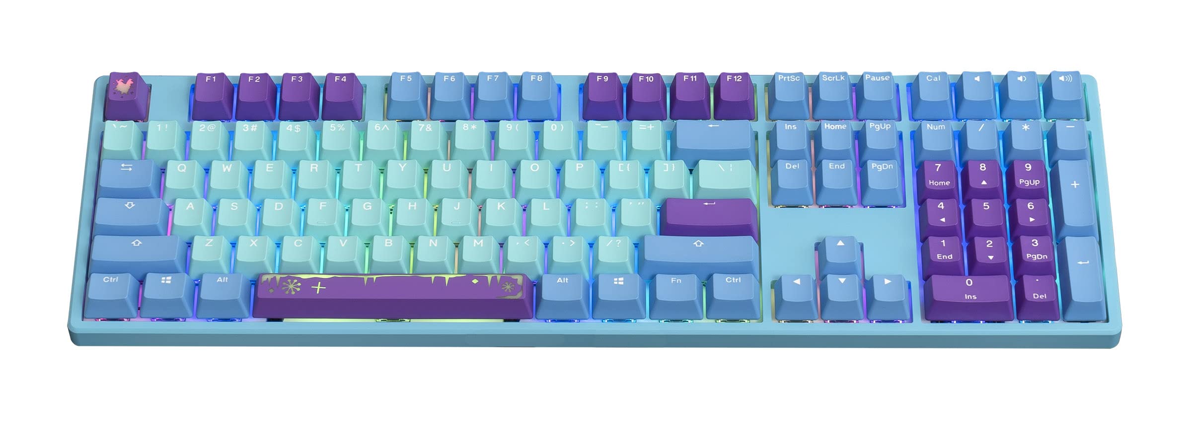 Amazon.com: Ducky MK Frozen Llama Typist RGB Double-Shot