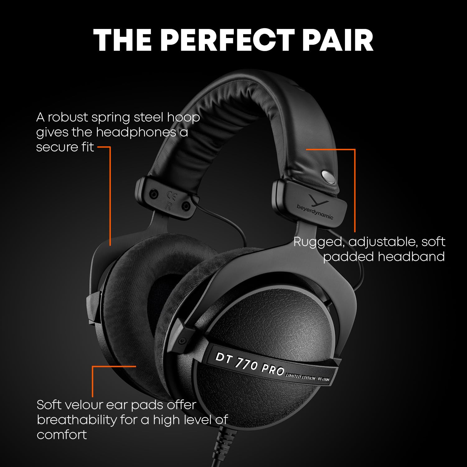 Amazon.com: beyerdynamic DT 770 Pro 80 ohm Limited Edition