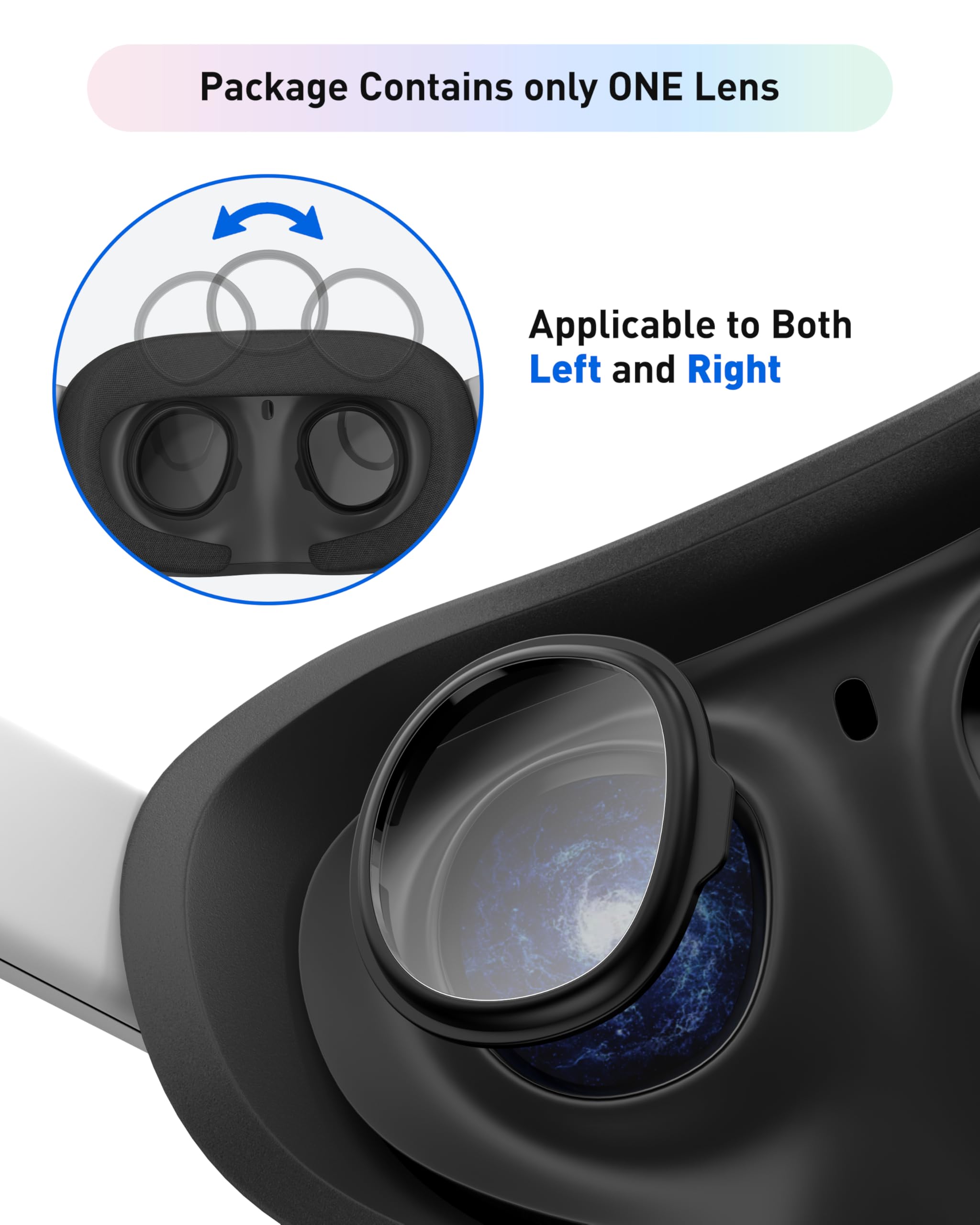 Amazon.com: VR Myopia Glasses Lenses for Quest 3, Maxonar Lenses