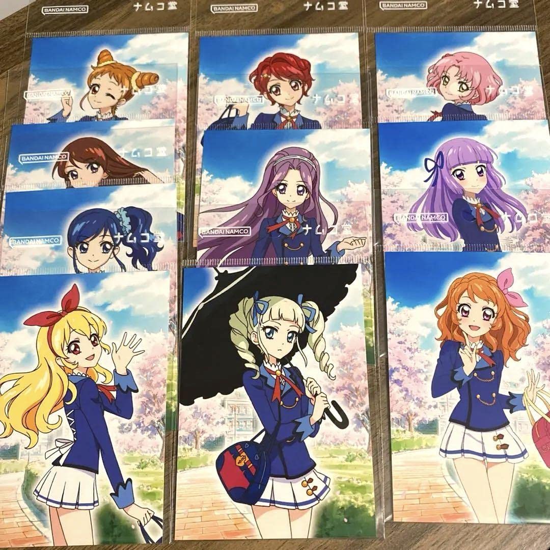 Amazon.co.jp: アイカツ ナムコ堂 ブロマイド L版 10枚セット : おもちゃ