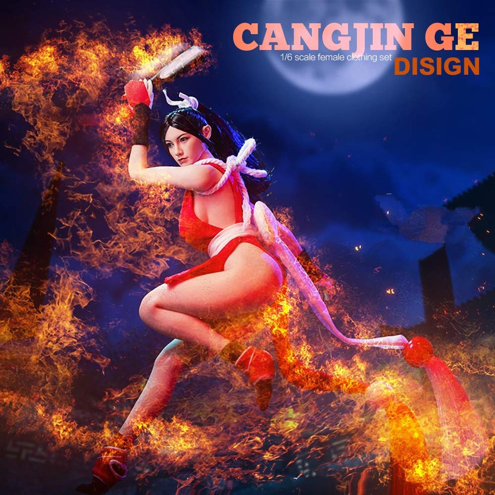 Amazon | Tbmodel 1/6 フィギュア用 不知火舞 服セット ソックス