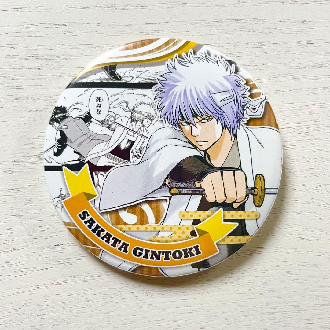 銀魂 坂田銀時 くつろぎコレクション 缶バッジ スクーター 銀魂 坂田銀