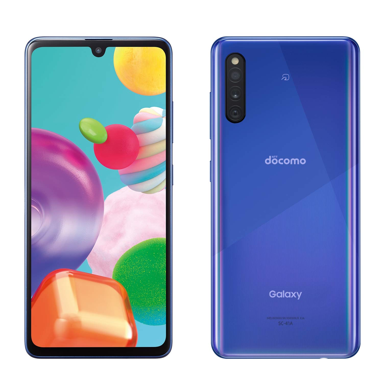 Amazon | 【整備済み品】 SIMフリー Galaxy A41 SC-41A ブルー docomo