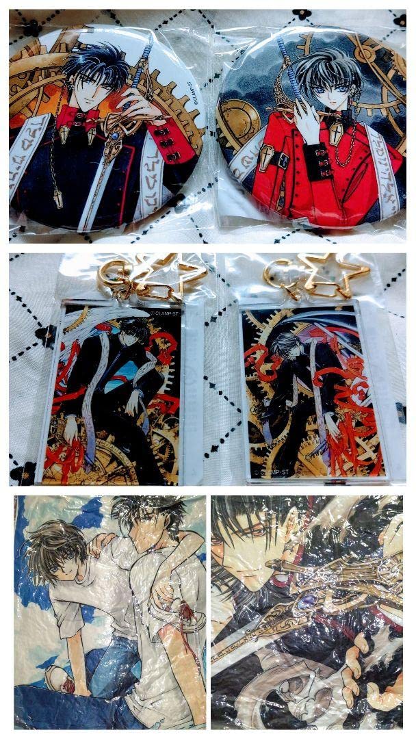 CLAMP X プロモーションカード X3 司狼神威 桃生封真 原作絵 2002