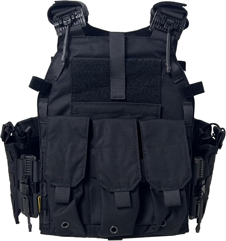 Amazon.co.jp: [ULIONTAC] タクティカルベスト 500Dナイロン