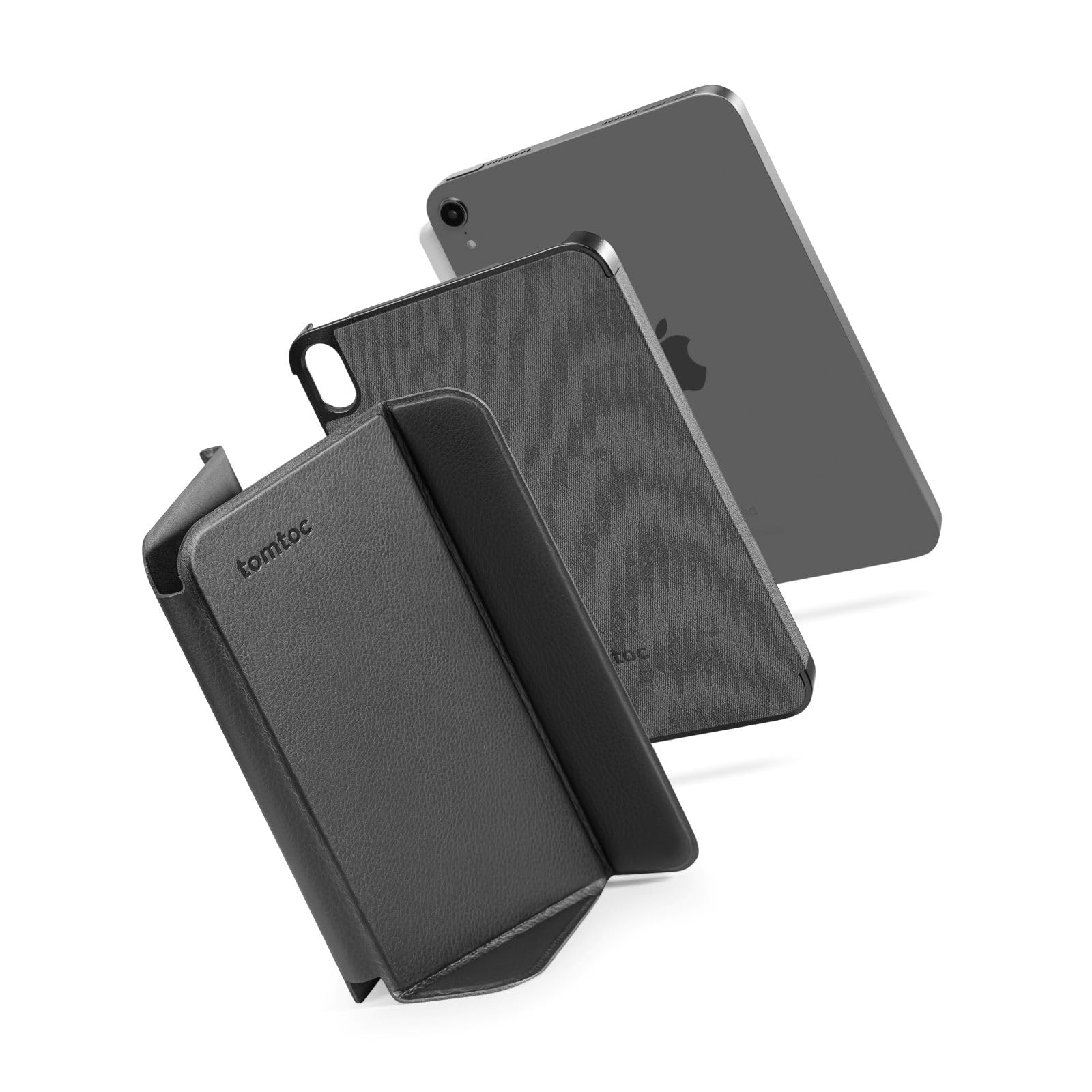 tomtoc Smart Folio Vertical Case for 2024 8.3-inch iPad Mini A17