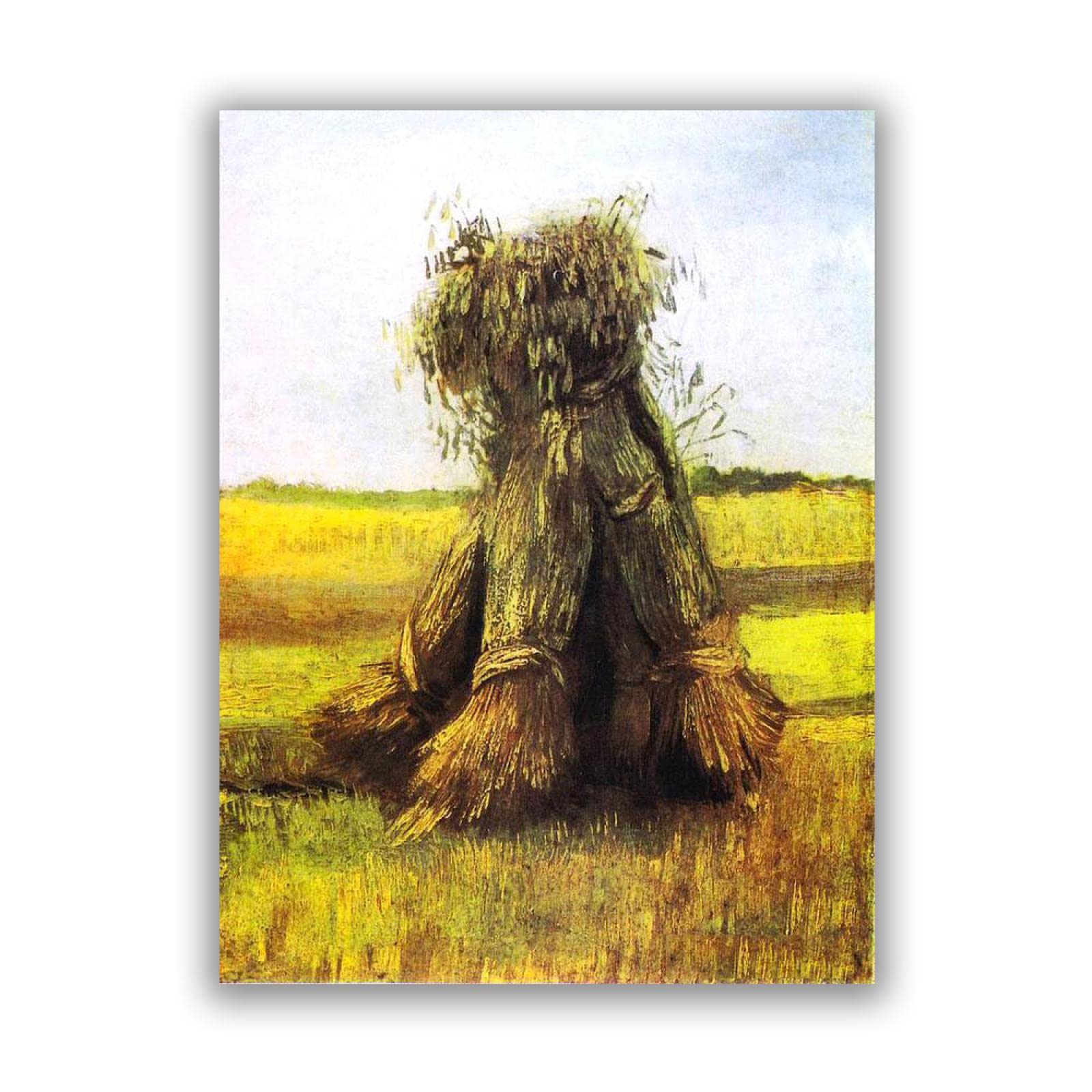 Amazon.co.jp: ヴィンセント・ヴァン・ゴッホの畑の小麦の束 有名な