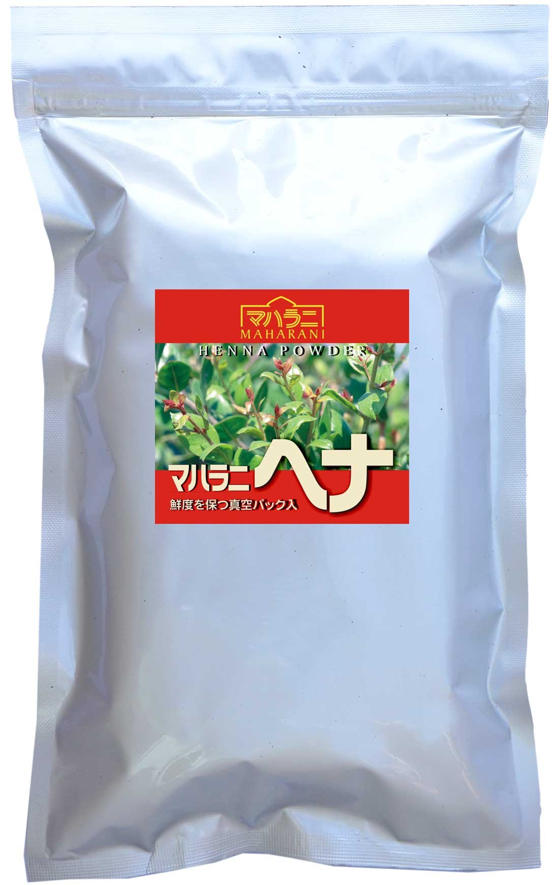 Amazon | マハラニヘナ（機械挽き）500g真空パック 説明書なし