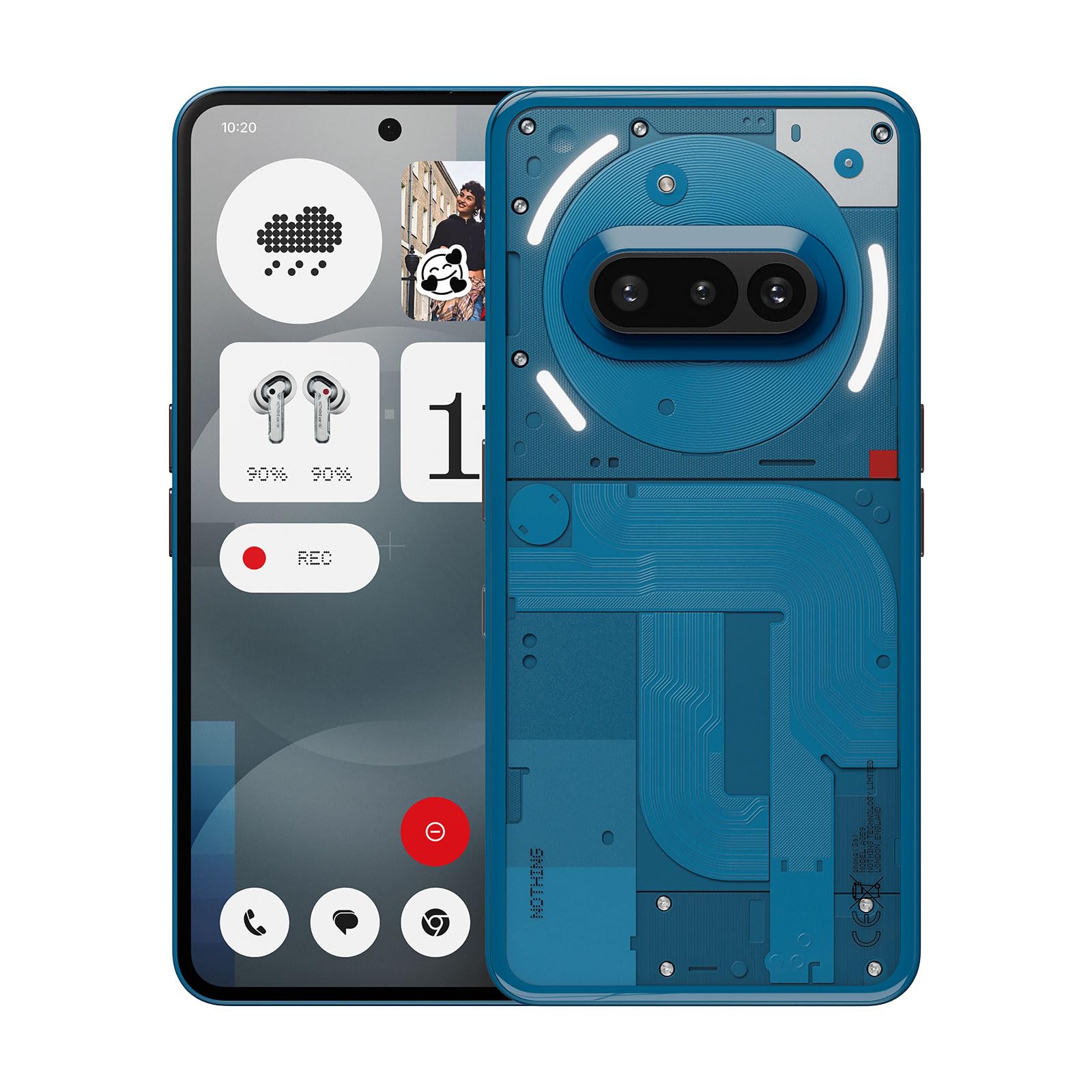 Nothing Phone (3a) 5G Dual Sim 256GB Limited Edition Blue (12GB