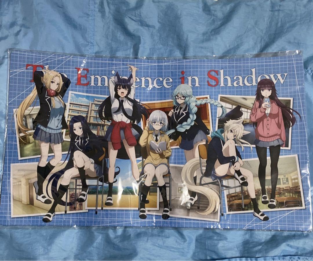 Amazon | 陰の実力者になりたくて くじメイト A-1 ラバーデスクマット