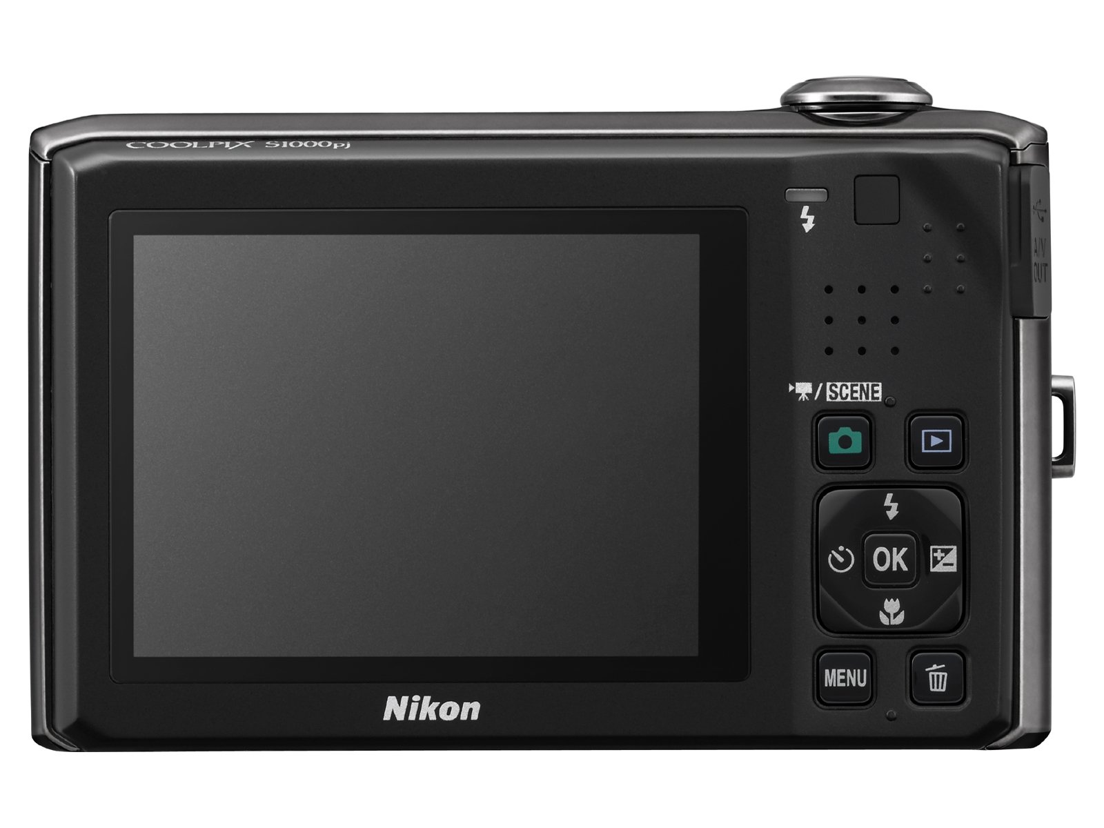 Amazon.com : Nikon Coolpix S1000pj 12.1MP Digital Camera with