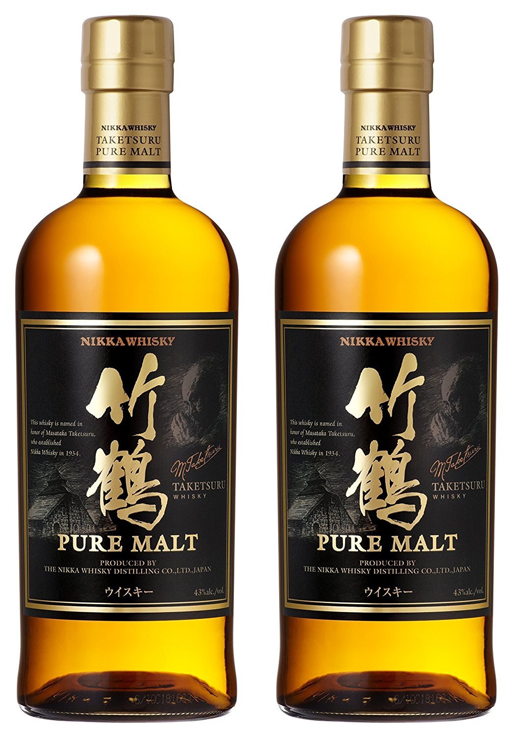 Amazon.co.jp: 竹鶴ピュアモルト 700ml【2本セット】ジャパニーズ