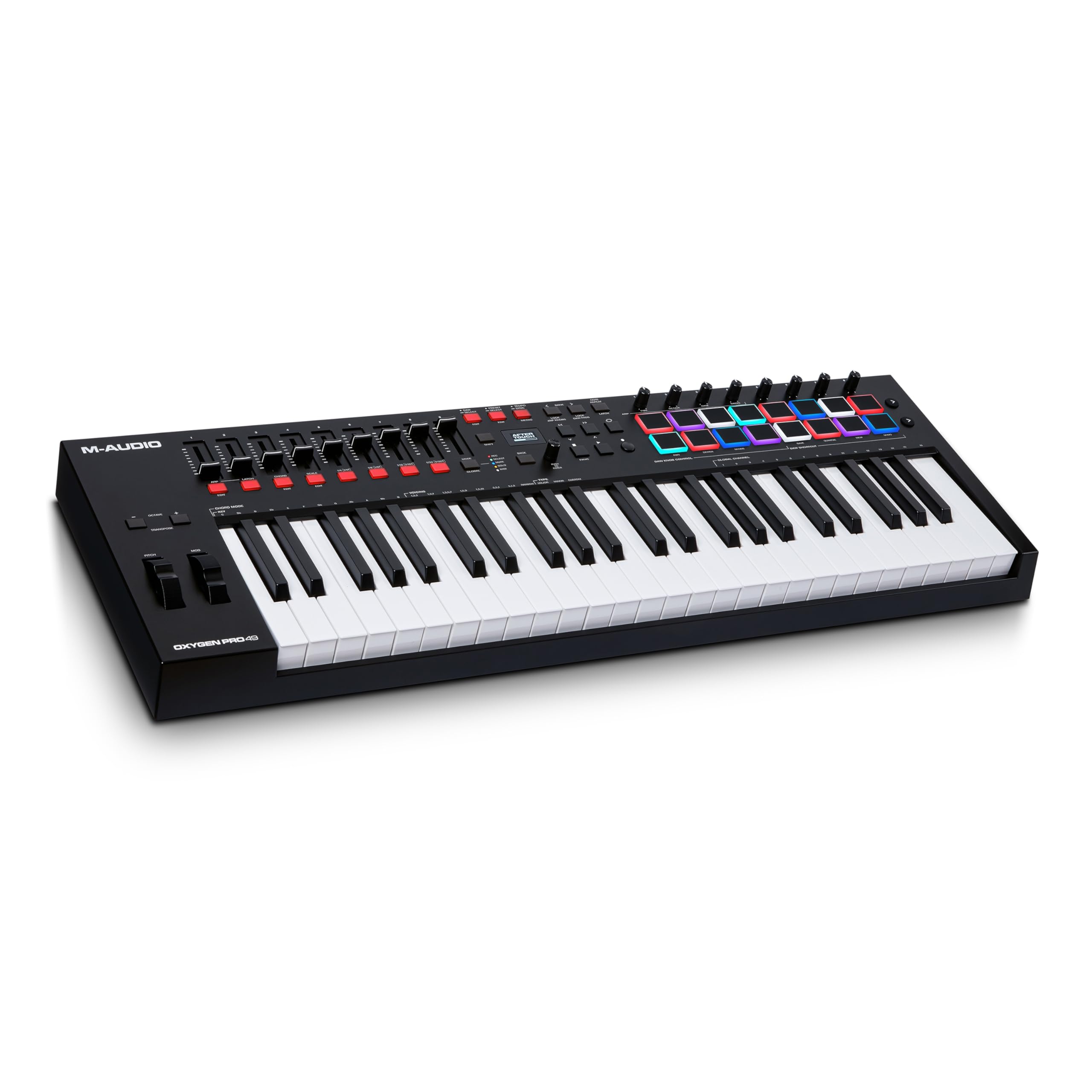 Amazon.com: M-AUDIO Oxygen Pro 49 Key USB MIDI Keyboard Controller