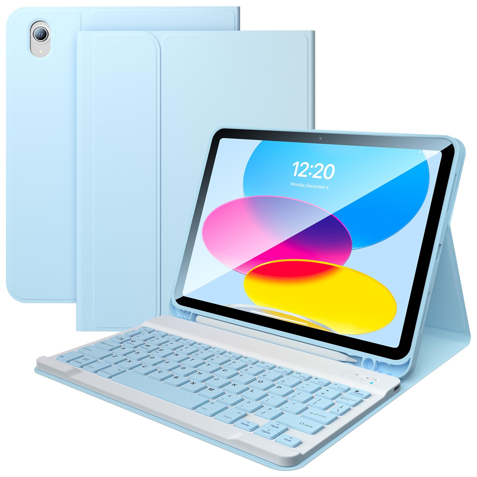 Amazon.com: iPad 10th Generation Case with Keyboard Magnetic