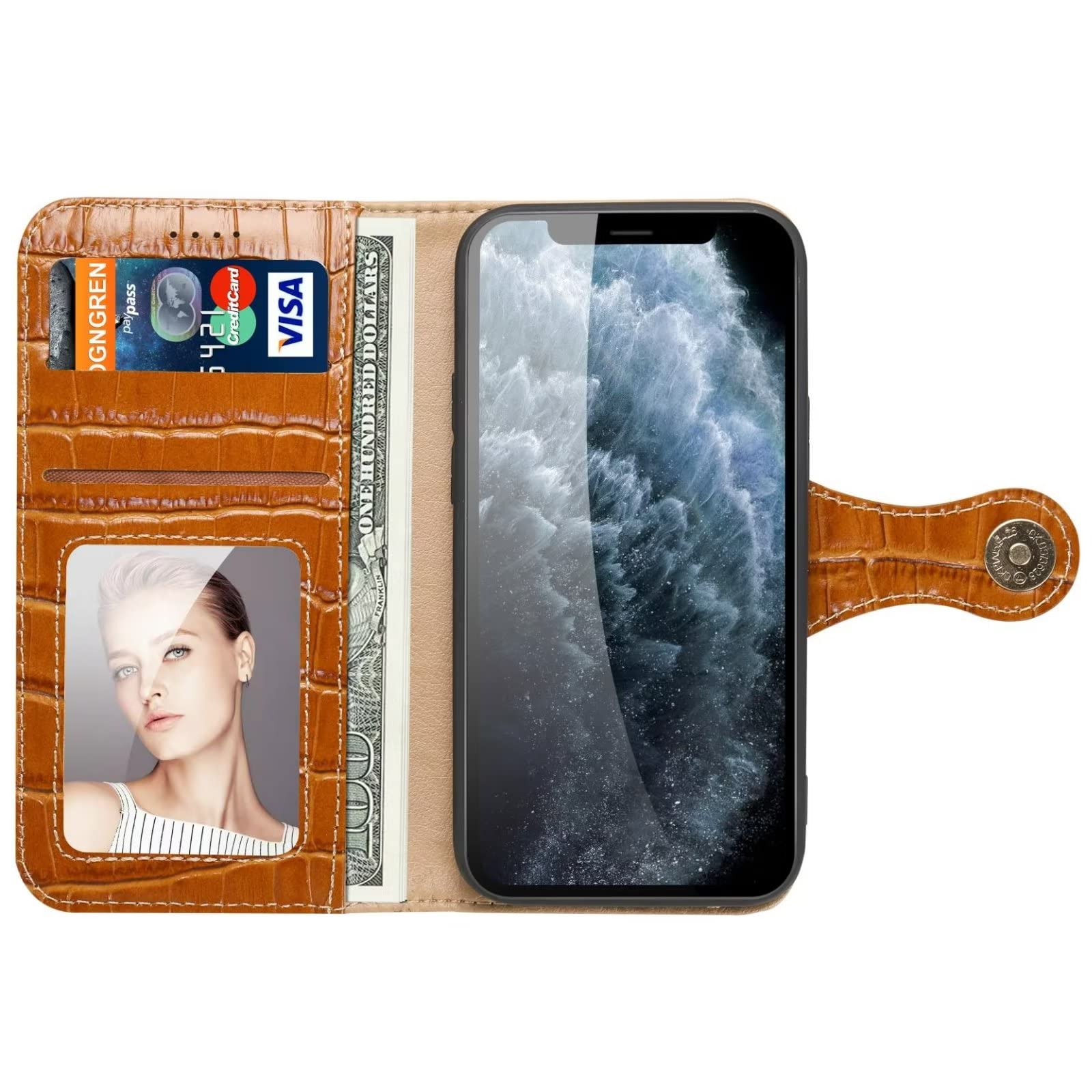 Amazon.co.jp: Mcxiancrl iPhone 14 Plus 用 ケース 手帳型 レザー