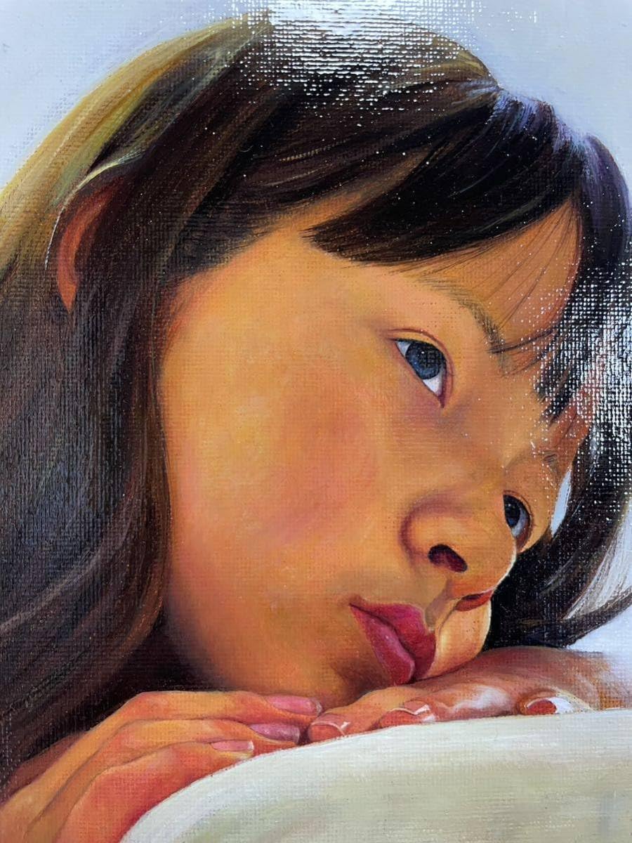 人物画#11 女性の肖像 油彩画 8号 F8 油絵 人物画#11 女性の肖像 油彩