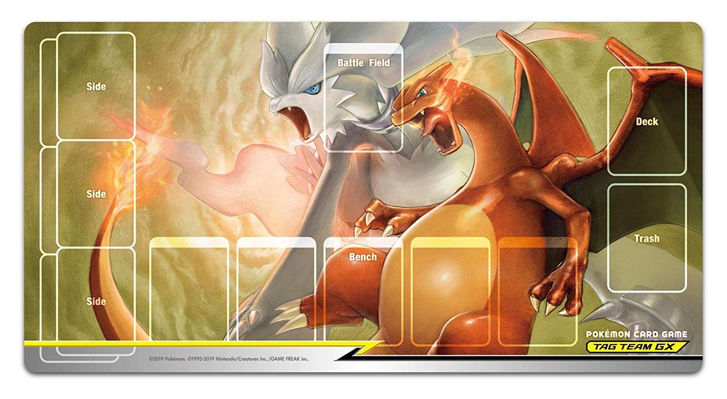 Amazon.co.jp: ポケモンカードゲーム ラバープレイマット レシラム