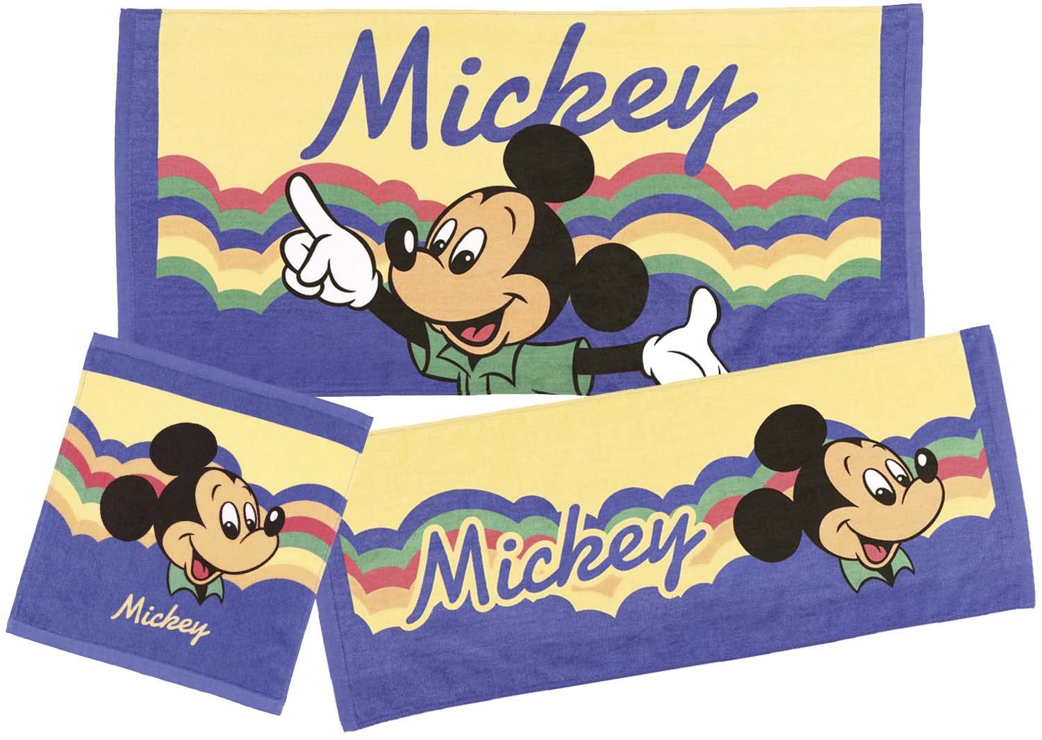 希望の際2700円に変更：ミラコスタミッキーマウスウォッシュタオル2点
