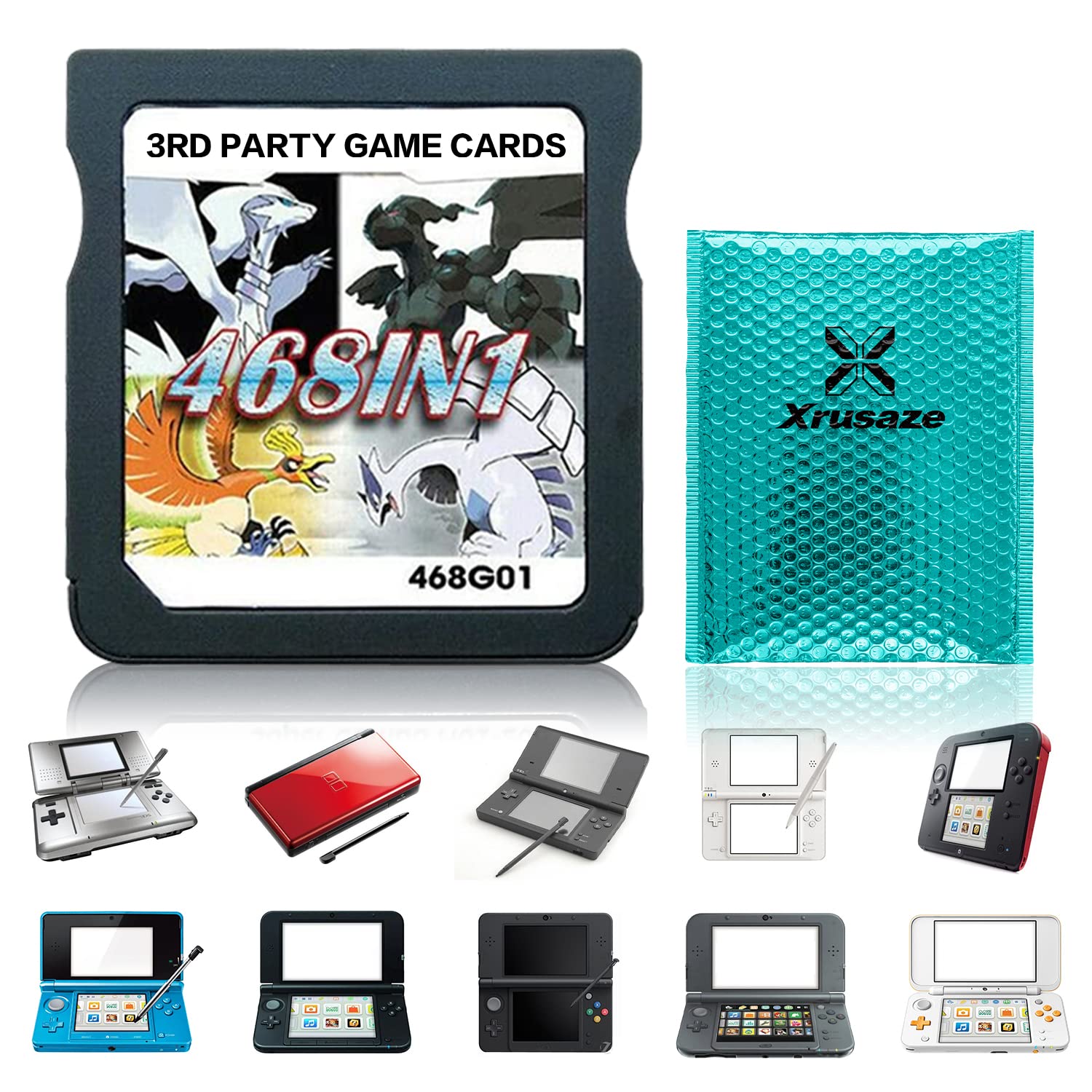 Amazon.co.jp: 468 in 1 ゲームカートリッジ レトロクラシックDSゲーム