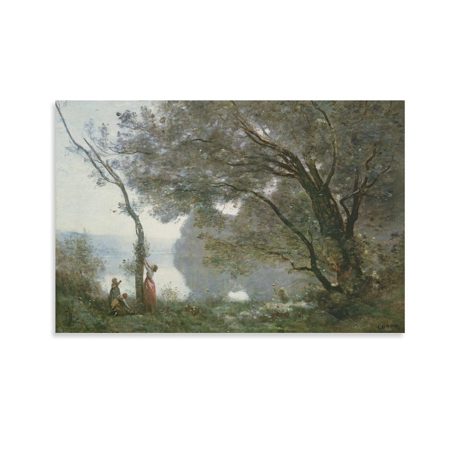 Amazon.co.jp: Jean Baptiste Camille Corotアートポスタージャン