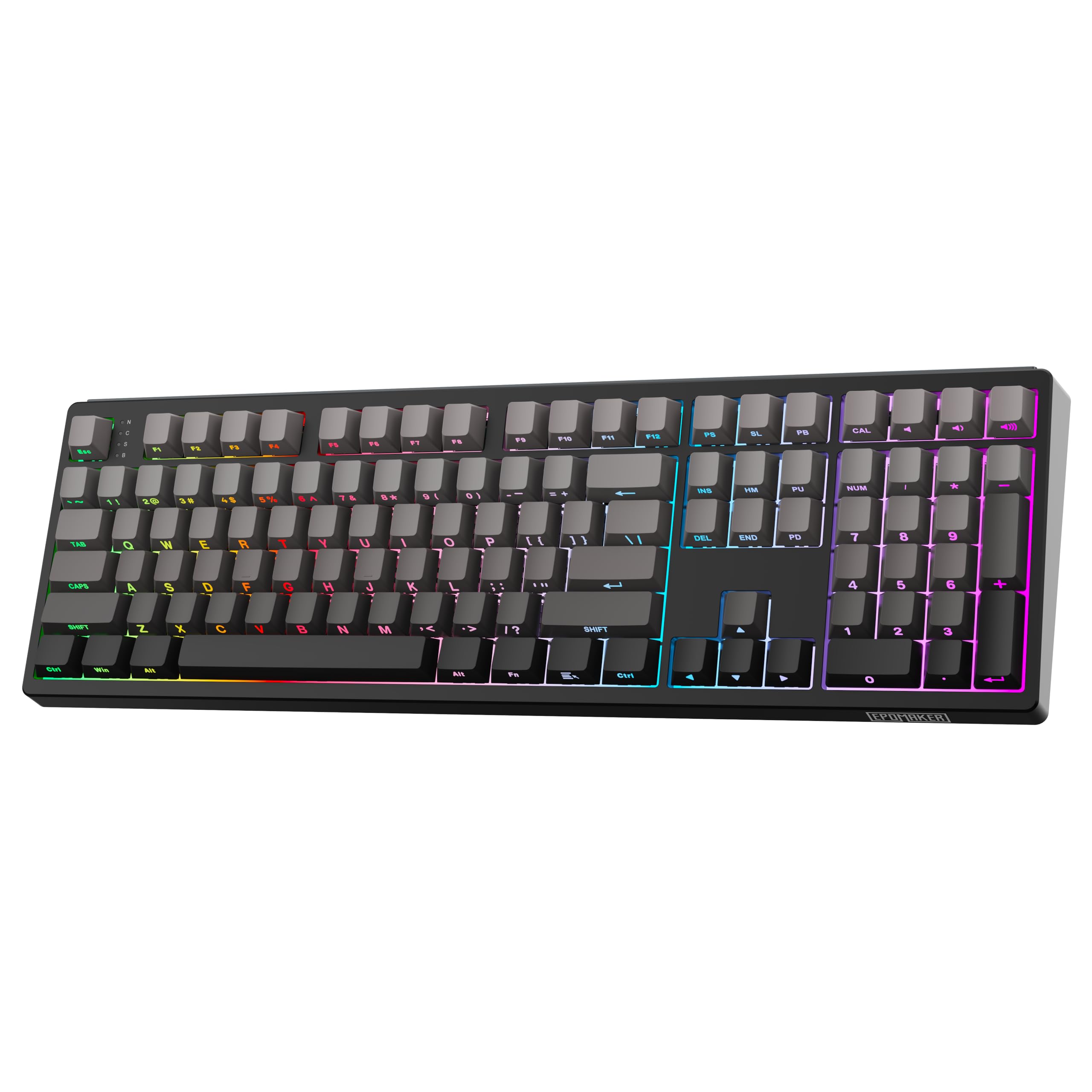 Amazon.com: EPOMAKER TH108 Full Size Mechanical Keyboard, Wireless