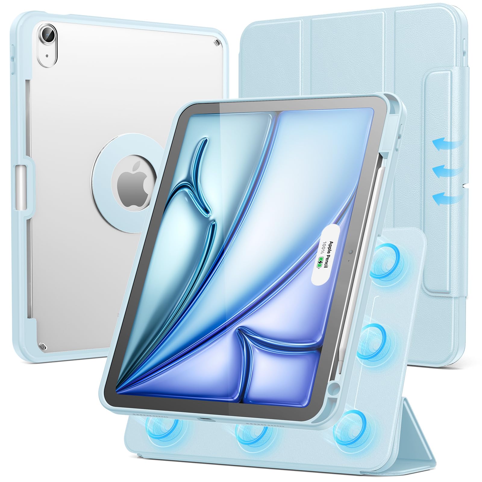 Amazon.com: SPARIN Case for iPad Air 11 inch M3/ M2, iPad Air 7th