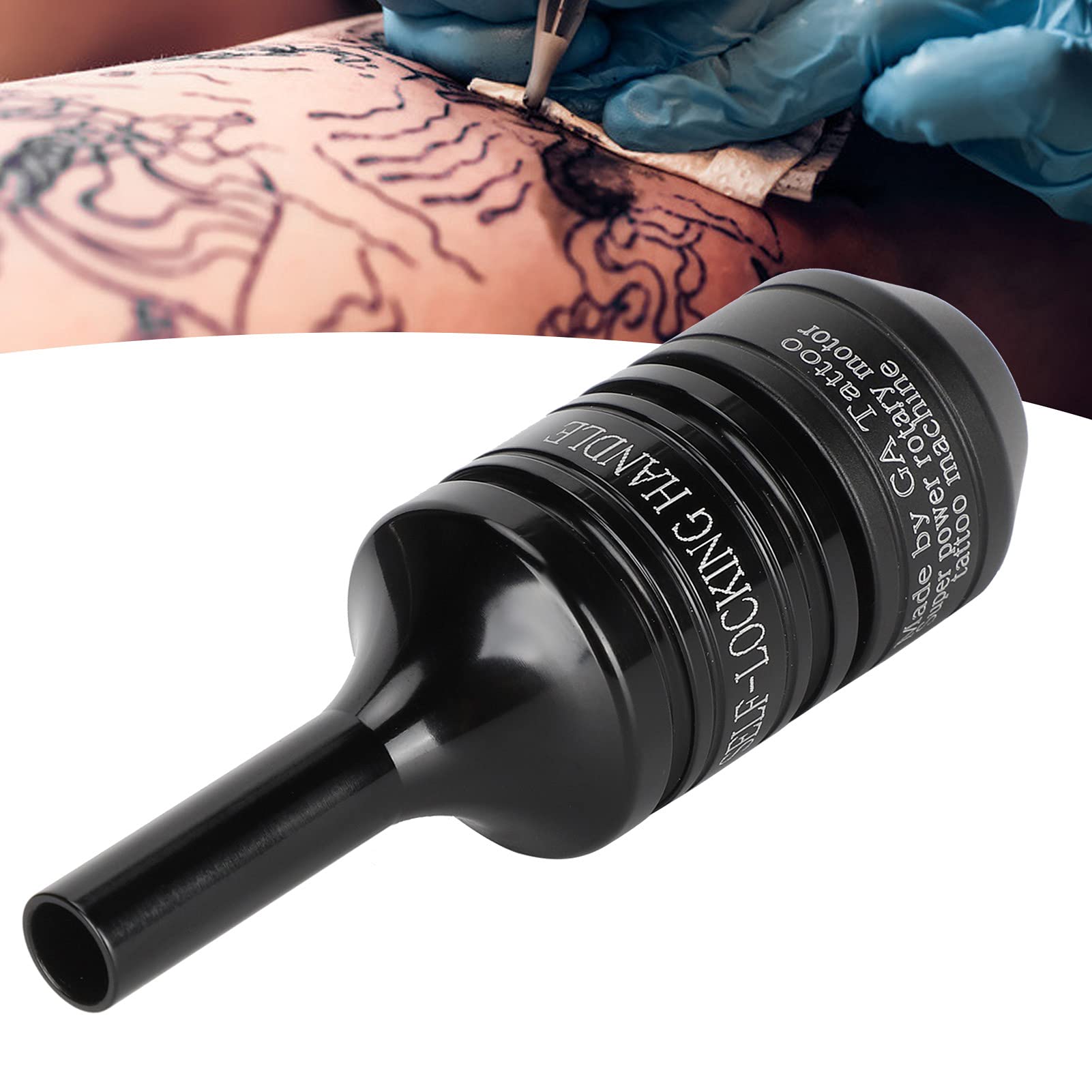 Amazon.co.jp: CNC 彫刻セルフロックタトゥーマシンハンドル、航空機