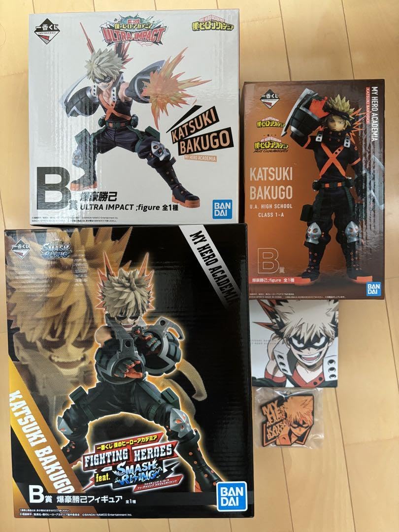 Amazon.co.jp: ヒロアカ 爆豪勝己 フィギュア 1番くじ セット BQKQ