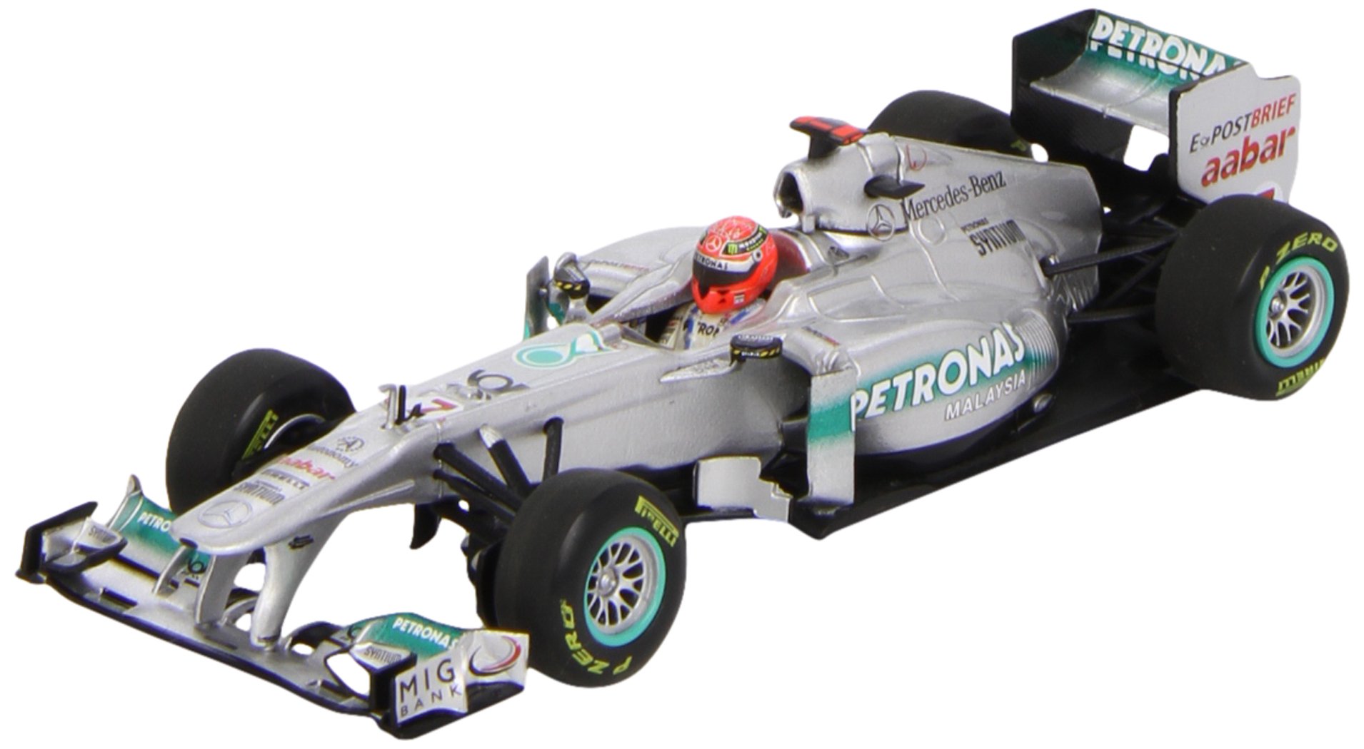 Amazon | PMA 1/43 Mercedes GP Petronas F1 Team MGP W02 M