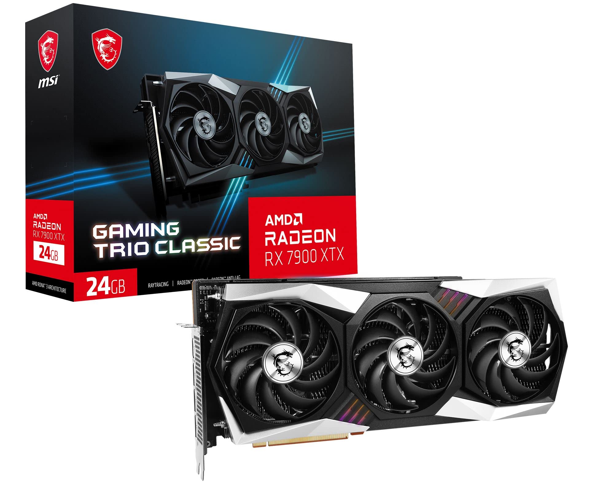 Amazon.co.jp: MSI Radeon RX 7900 XTX GAMING TRIO CLASSIC 24G