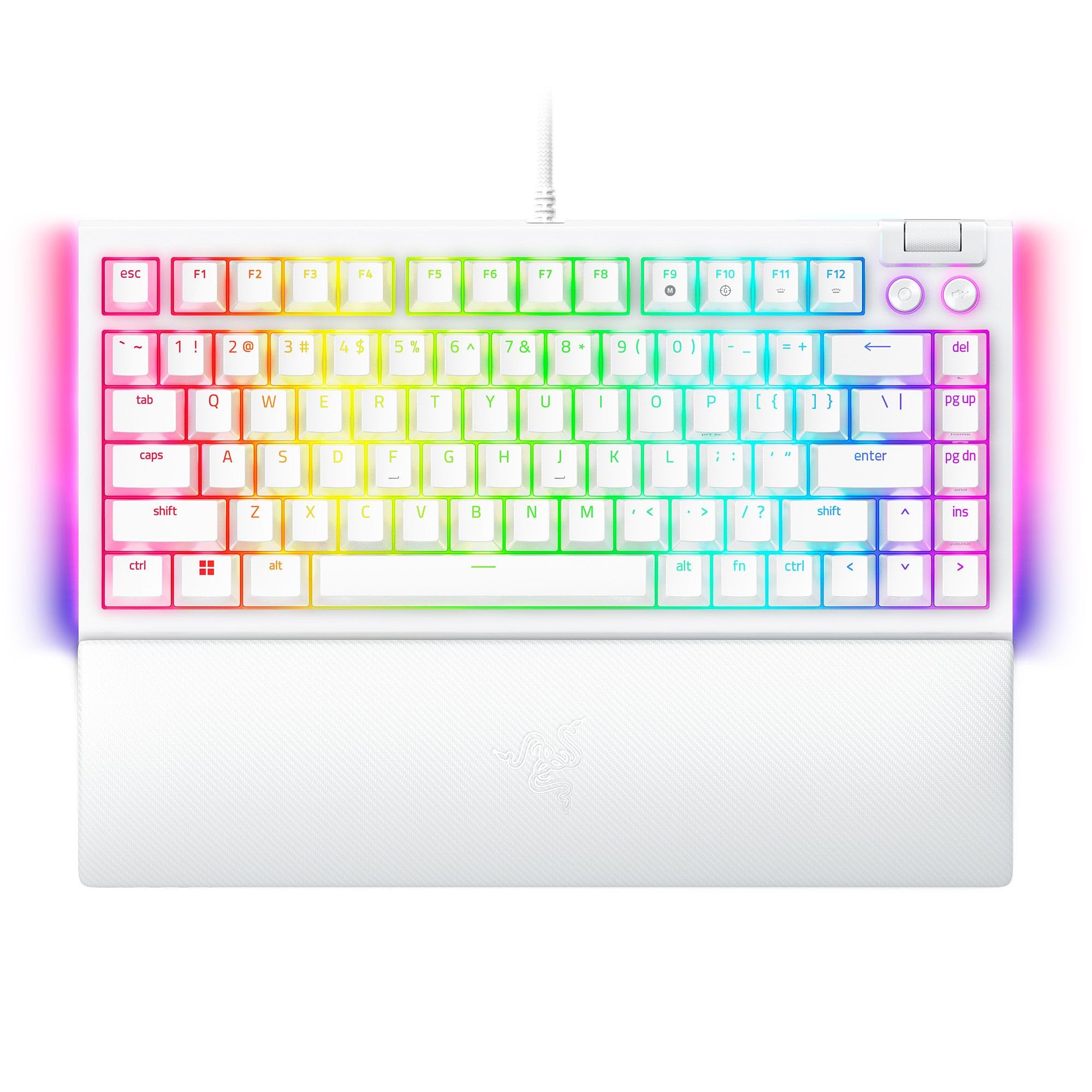 Teclado Razer BlackWidow V4 75% Branco - RZ0305001700 | Amazon.com.br